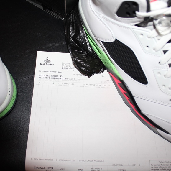 Jordan 5 Retro Pro Stars 2015 136027-115 - Picture 9 of 9